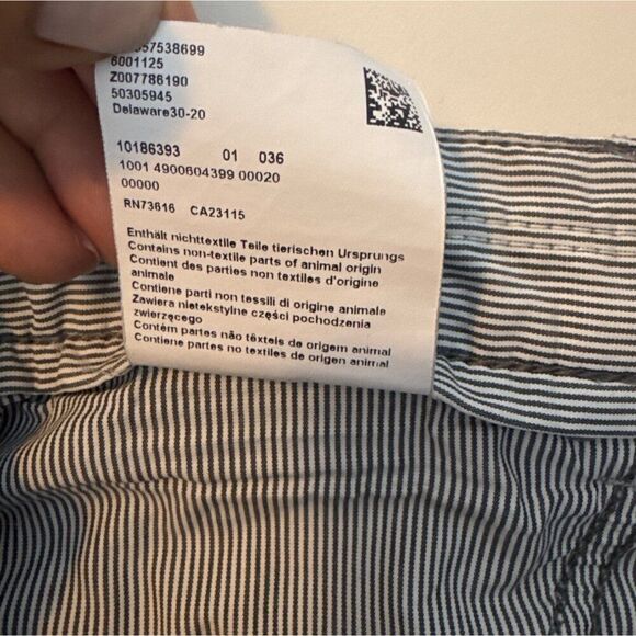 Hugo Boss Mens Cotton Stretch Pants Size 36/32 Gray - Picture 8 of 8